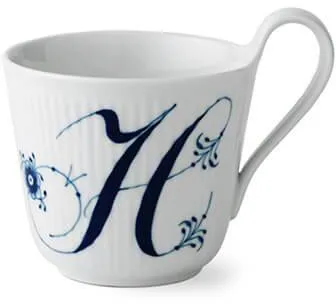 Royal Copenhagen Alfabet -kokoelman muki 33 cl - H