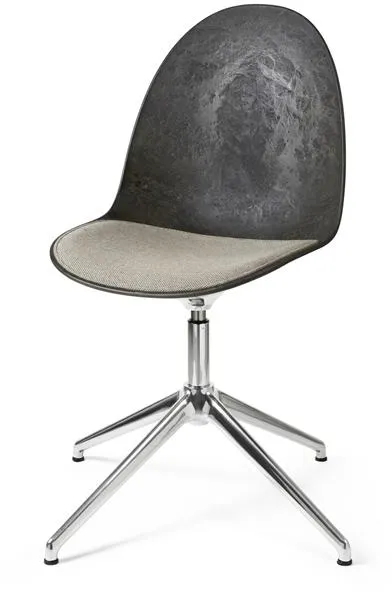 Mater Eternity Swivel Ruokapöydän tuoli alumiinia, verhoiltu istuin 218 beige